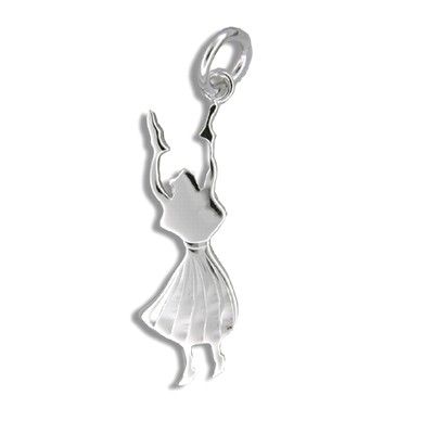 Sterling Silver Kahiko Hula Dancing I Pendant