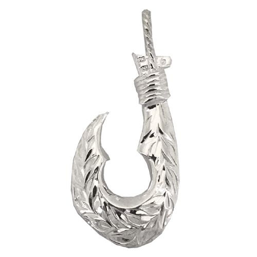 Men's Fish Hook Pendant