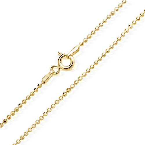 14KT Yellow Gold Bead Chain