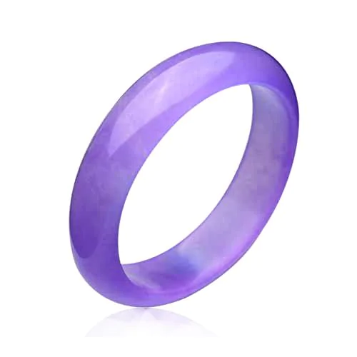 Purple jade bangle clearance